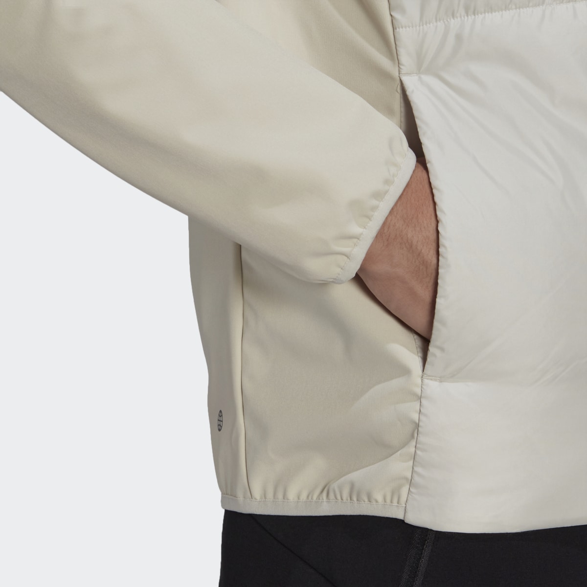 Adidas Essentials Insulated Hooded Hybrid Jacket. 8