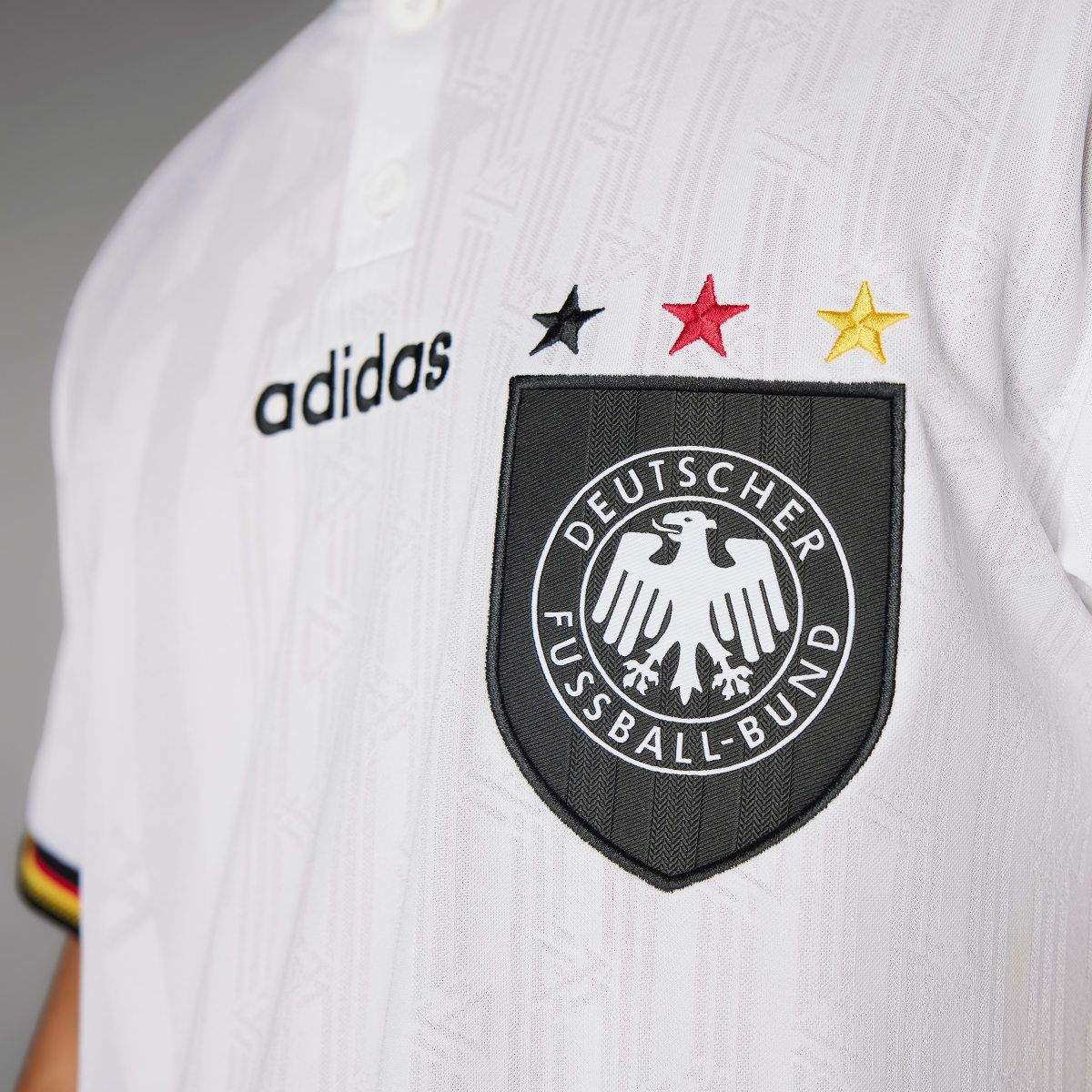 Adidas Germany 1996 Home Jersey. 6