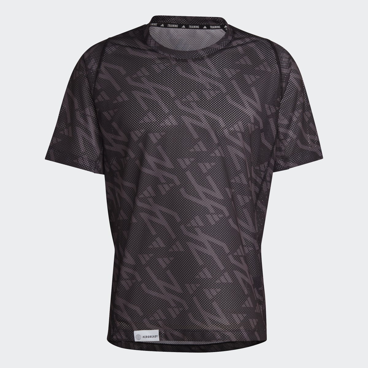 Adidas Playera de Entrenamiento Train Icons 3-Barras Logo Love. 5