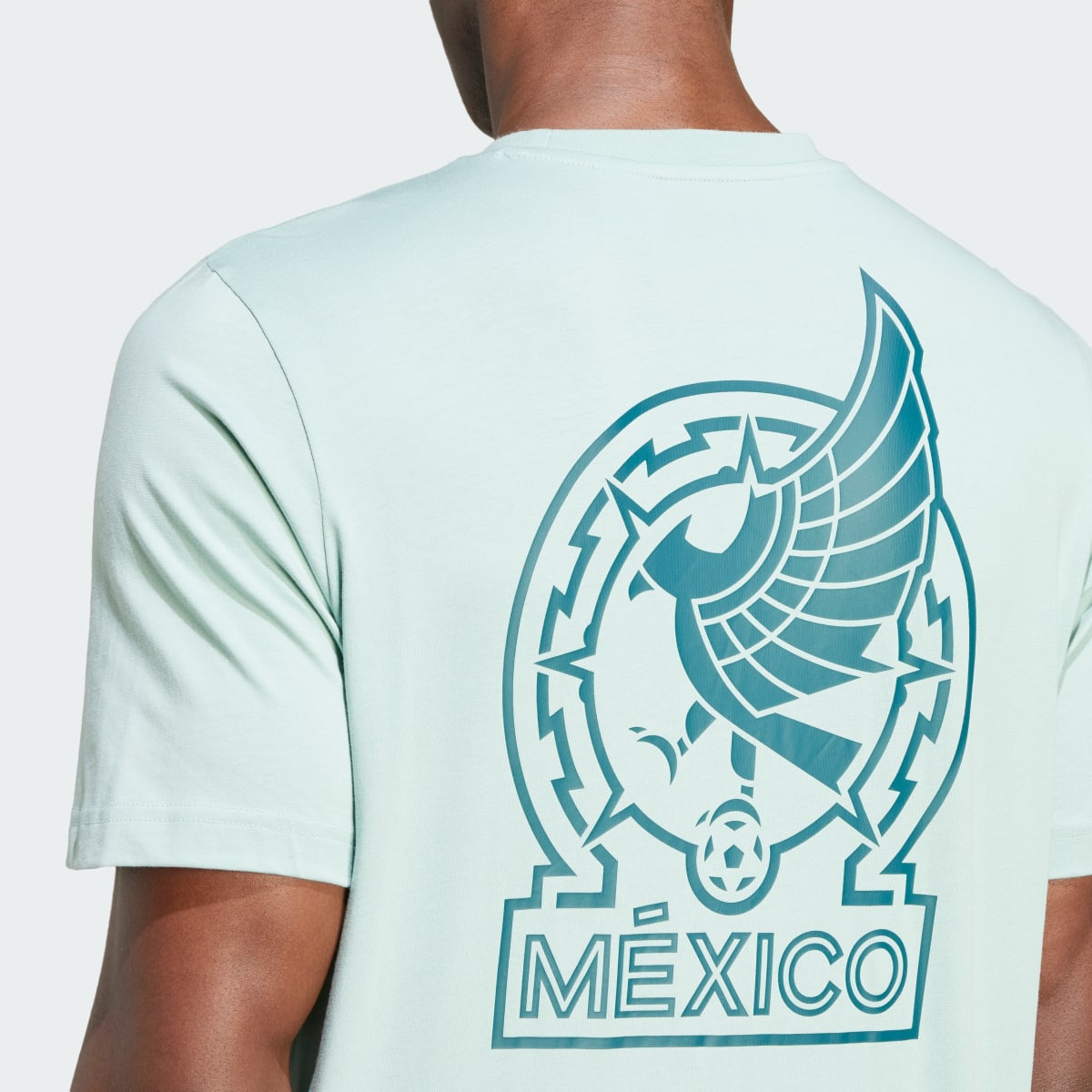 Adidas Playera ADN Selección Nacional de México Estampada. 8