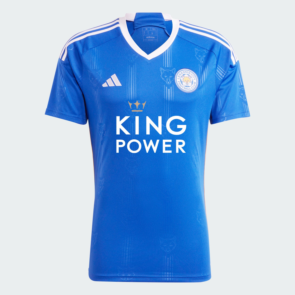 Adidas Camisola Principal 23/24 do Leicester City FC. 5