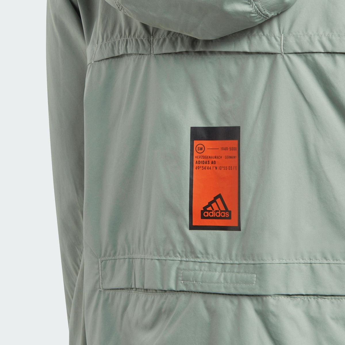 Adidas City Escape Woven Lightweight Packable Windbreaker. 6