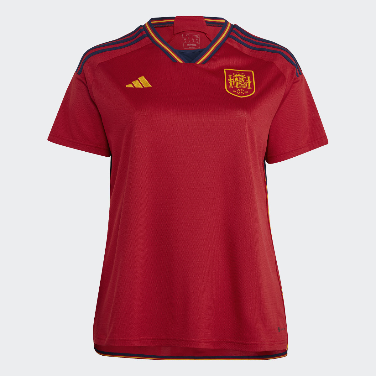 Adidas Spain 22 Home Jersey (Plus Size). 5