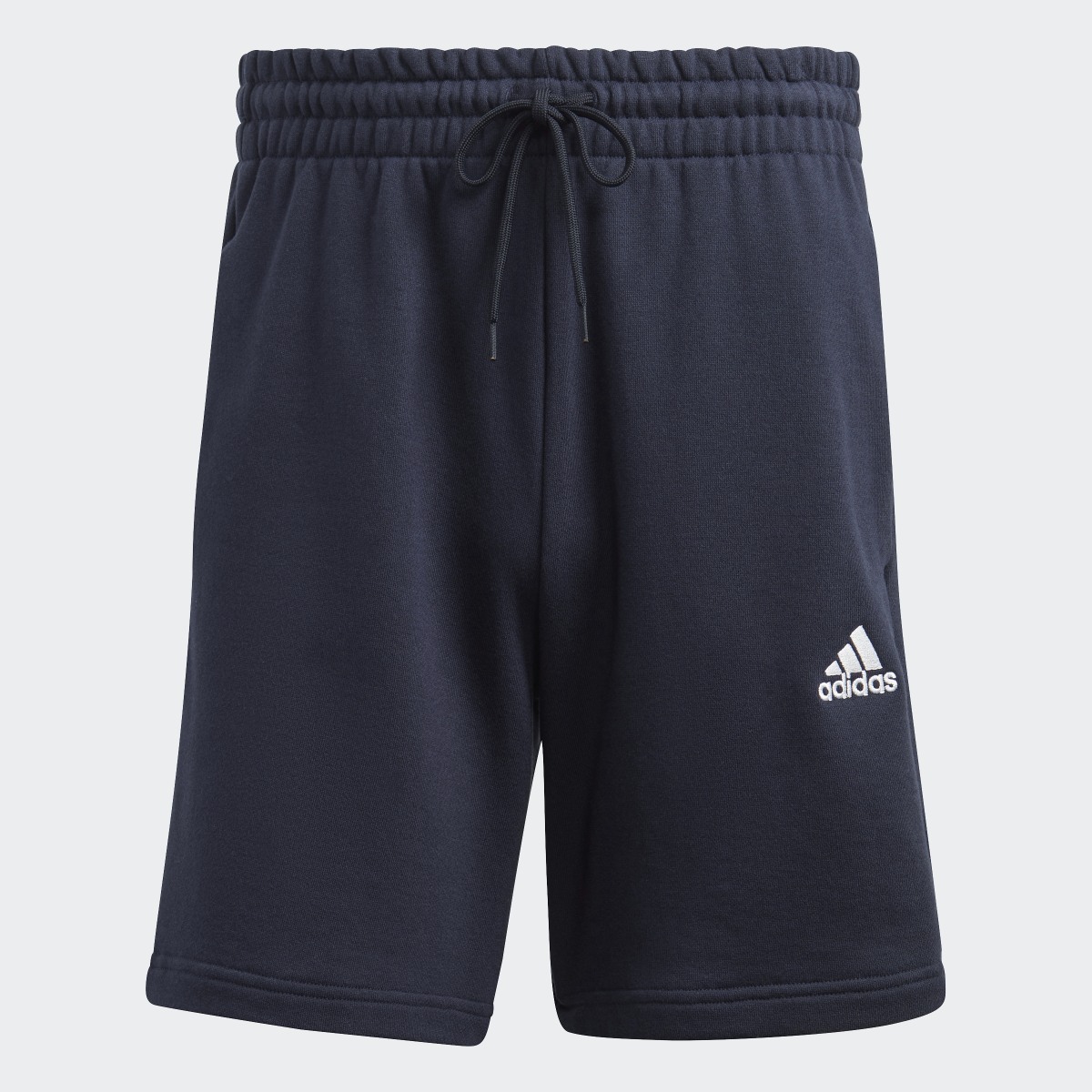 Adidas Essentials French Terry 3-Stripes Shorts. 4