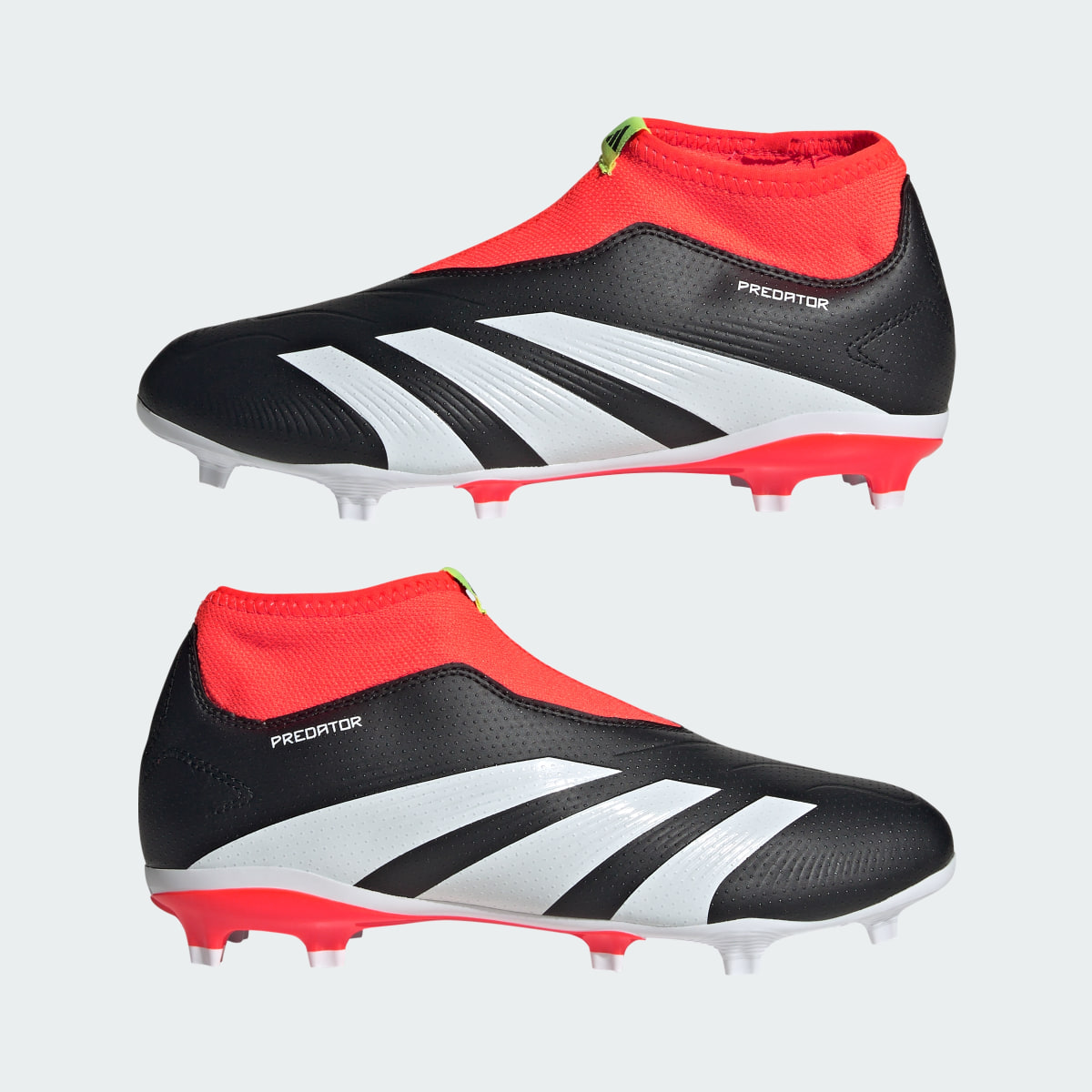 Adidas Predator 24 League Laceless Firm Ground Boots. 8