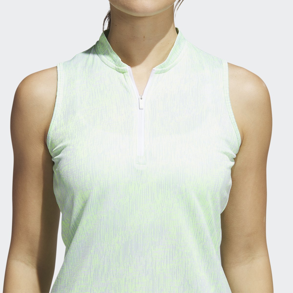 Adidas Essentials Sleeveless Golf Polo Shirt. 6