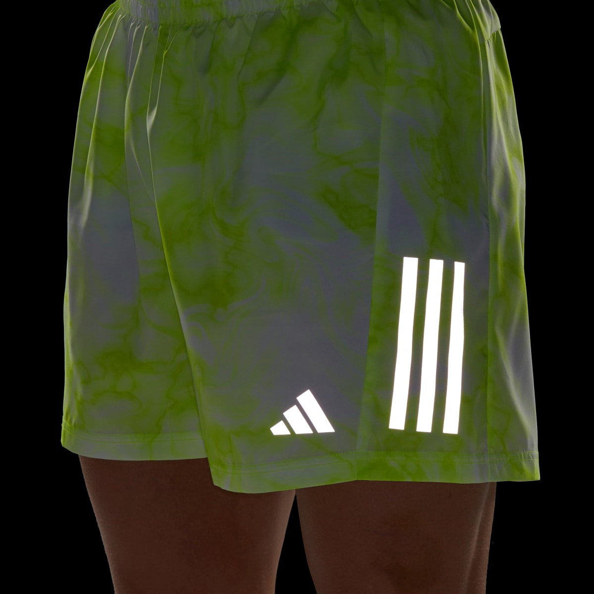 Adidas Own the Run Allover Print Shorts. 6