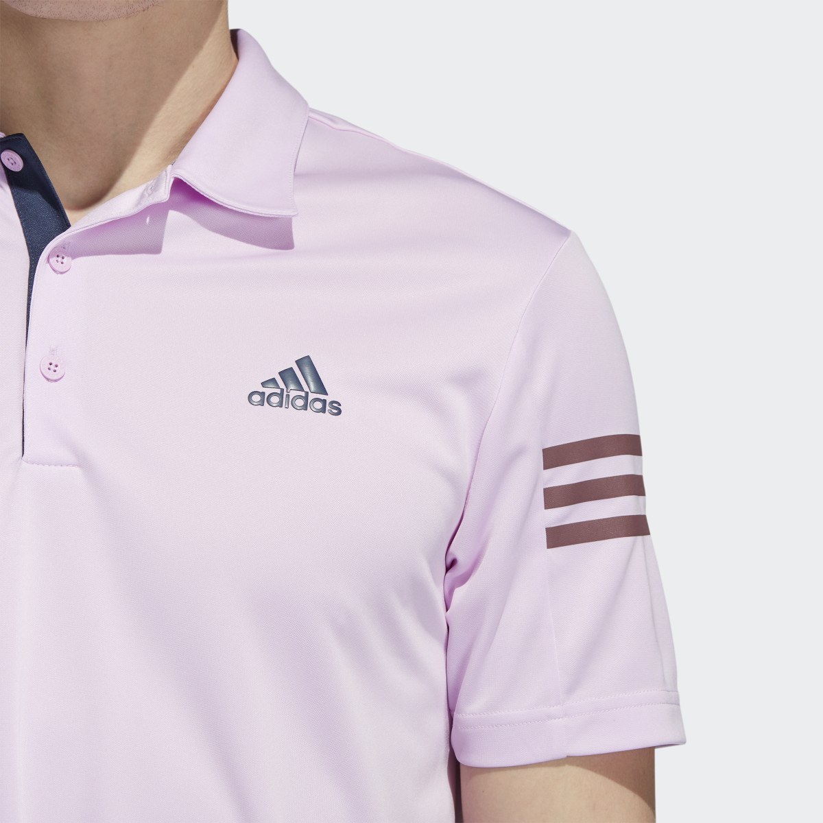 Adidas 3-Stripes Polo Shirt. 6