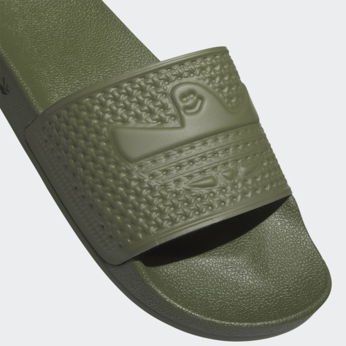 Adidas Shmoofoil Slides. 9