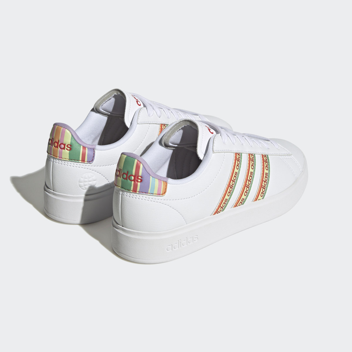 Adidas Grand Court Cloudfoam Lifestyle Court Comfort Shoes. 6