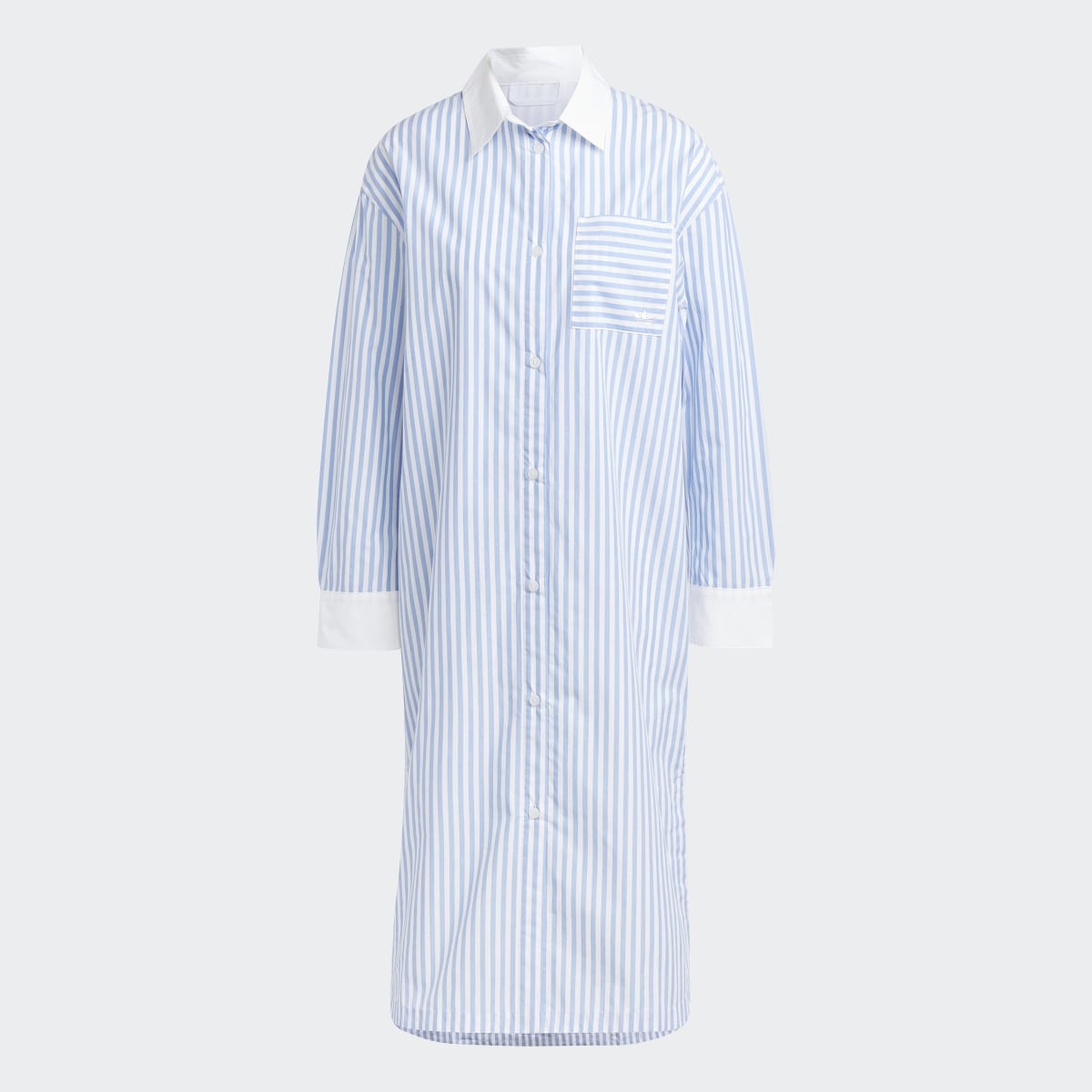 Adidas Premium Essentials Poplin Shirt Dress. 5