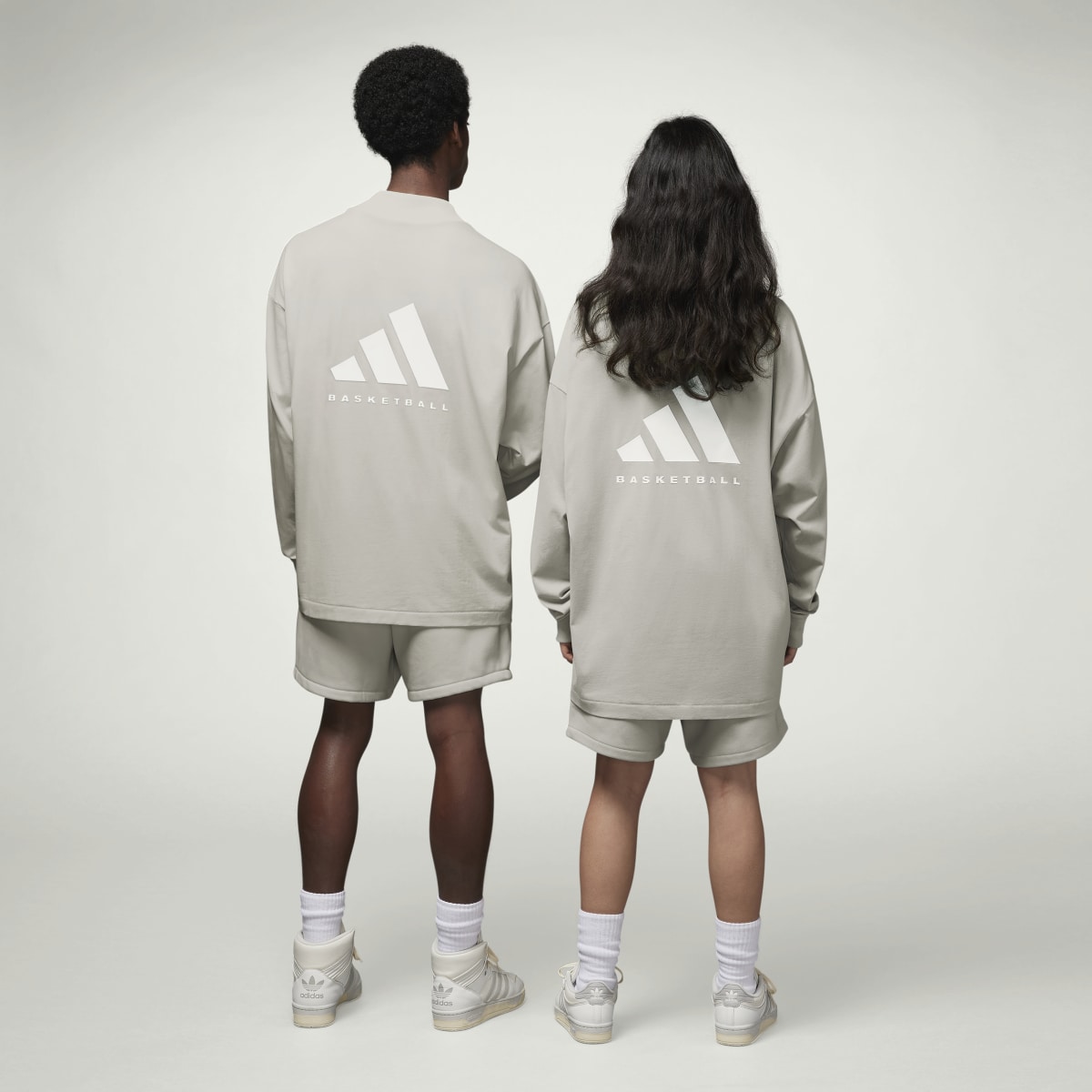 Adidas Basketball Long Sleeve Tee (Gender Neutral). 7