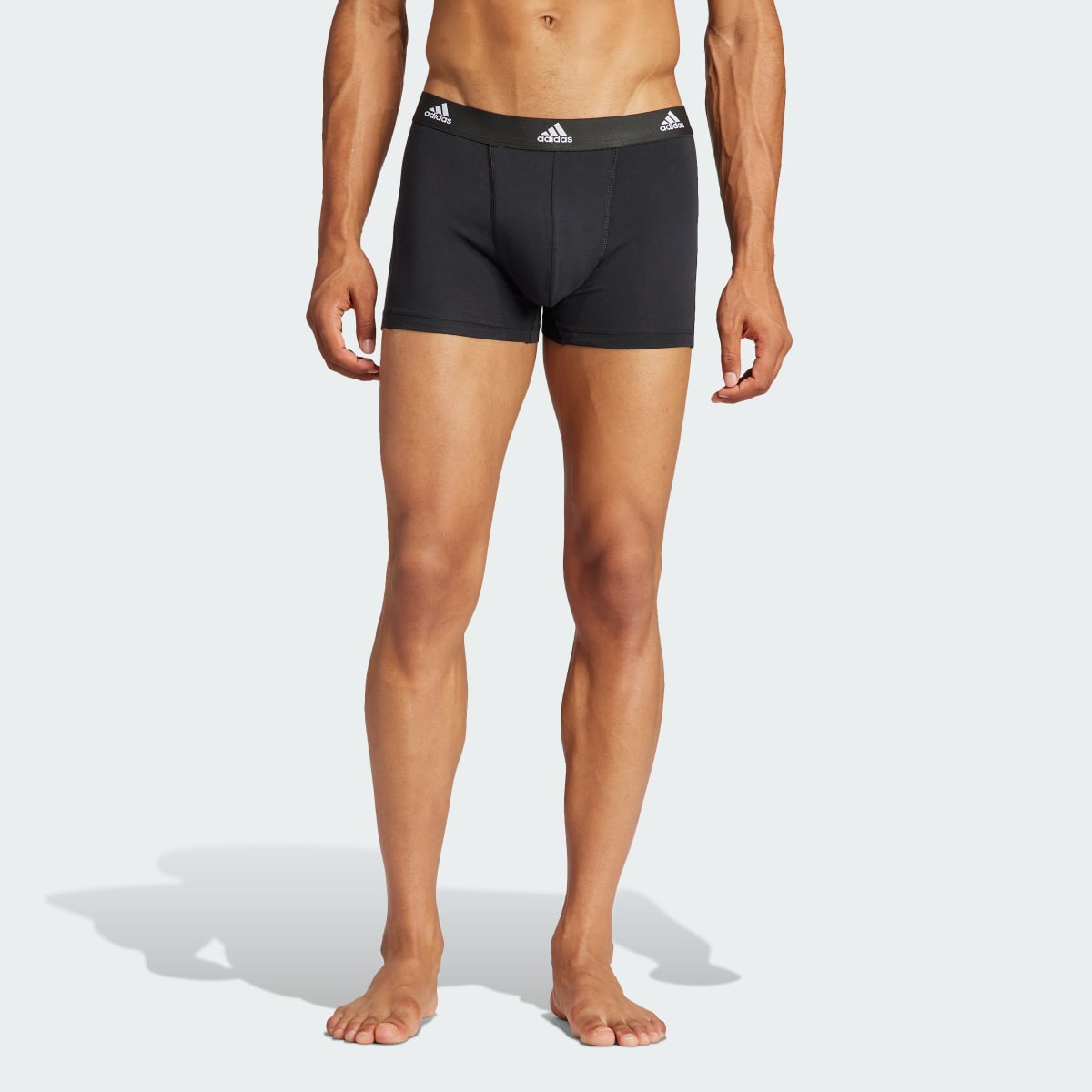 Adidas Active Flex Cotton Trunk Underwear 3 Pack. 5