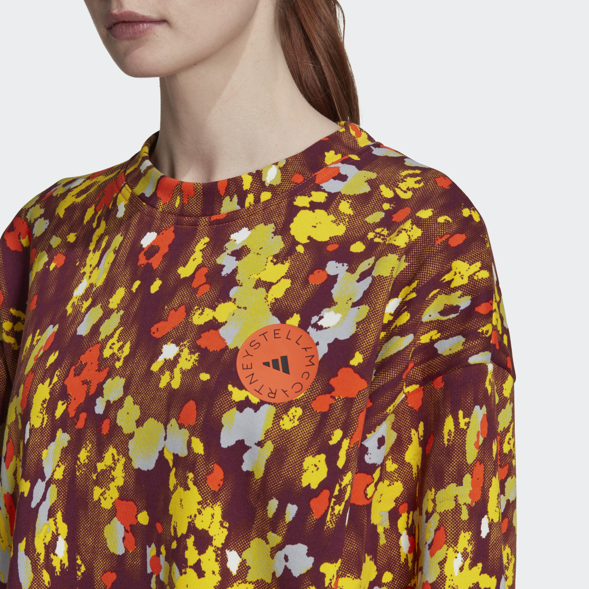 Adidas Sweat-shirt à imprimé floral adidas by Stella McCartney. 6