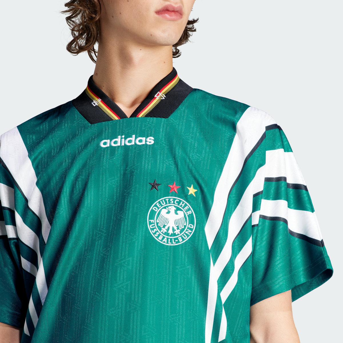 Adidas Camiseta segunda equipación Alemania 1996. 7