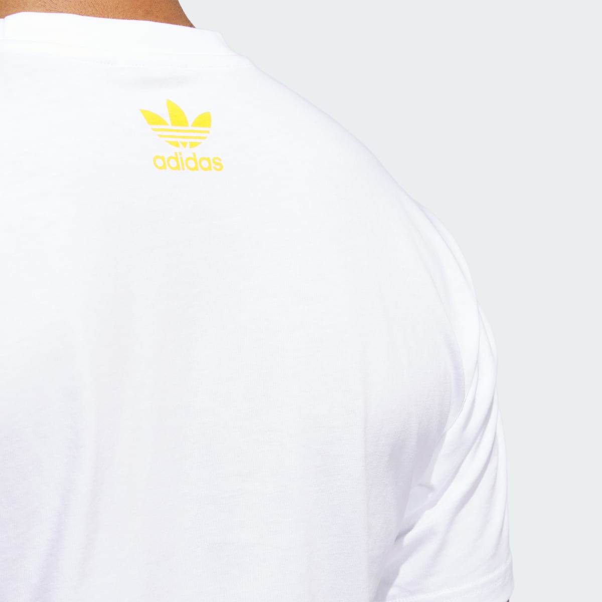 Adidas Collegiate Stacked Trefoil Tee. 7