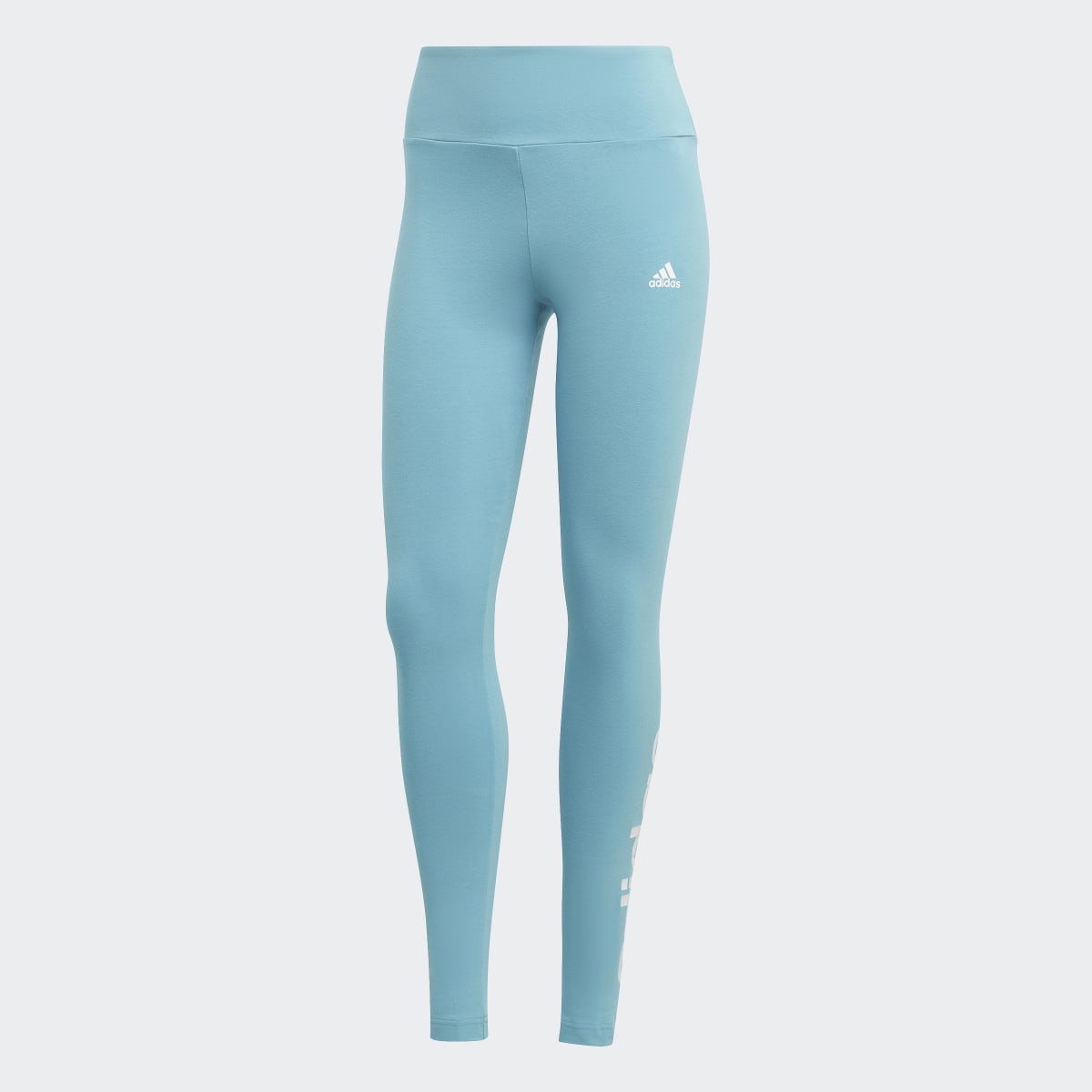 Adidas MALLAS ESSENTIALS HIGH-WAISTED LOGO. 4