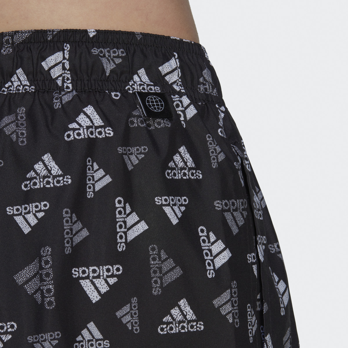 Adidas Short da nuoto Logo Print CLX Very Short Length. 6