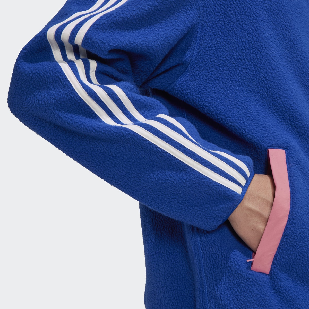 Adidas Juventus Lifestyler Fleece Jacket. 7