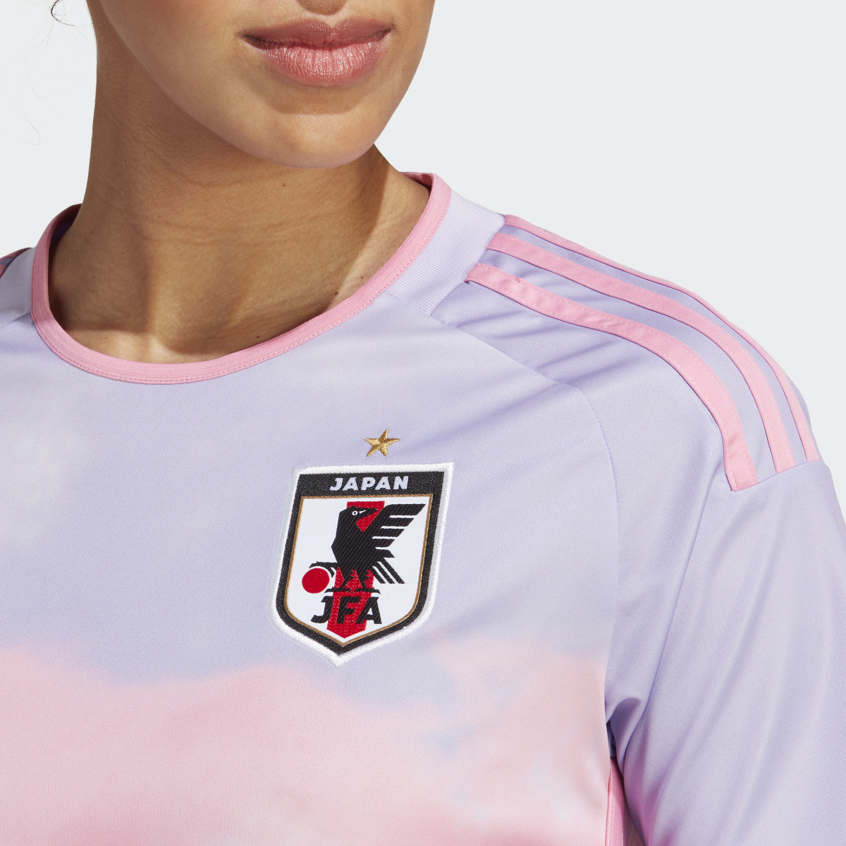 Adidas Japan Women's Team 23 Away Jersey. 7