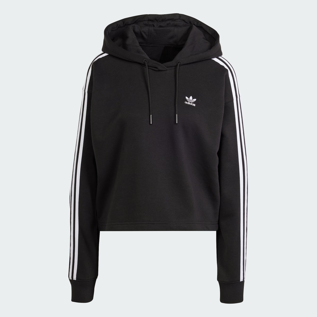 Adidas Adicolor 3-Stripes Short Hoodie. 5