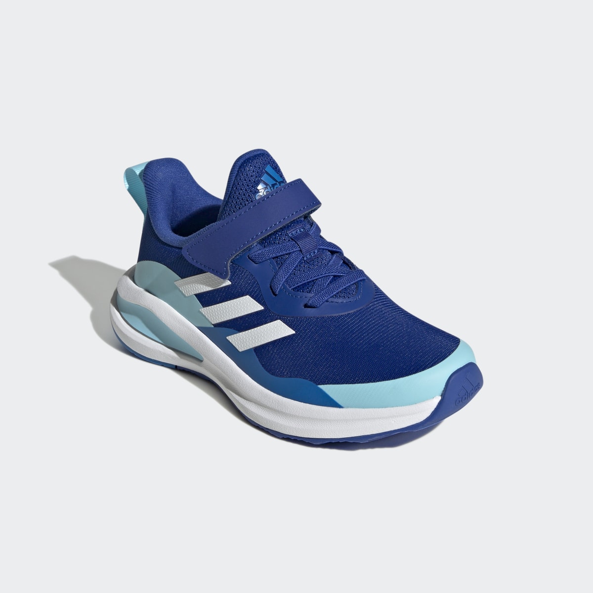 Adidas Chaussure à lacets élastiques et scratch FortaRun Sport Running. 5