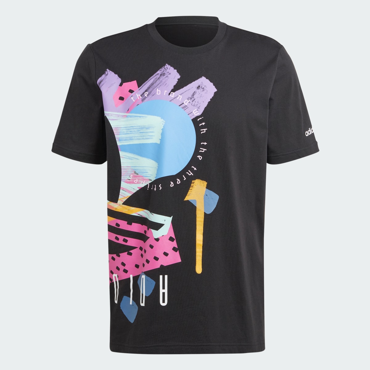 Adidas Retro Graphic T-Shirt. 5