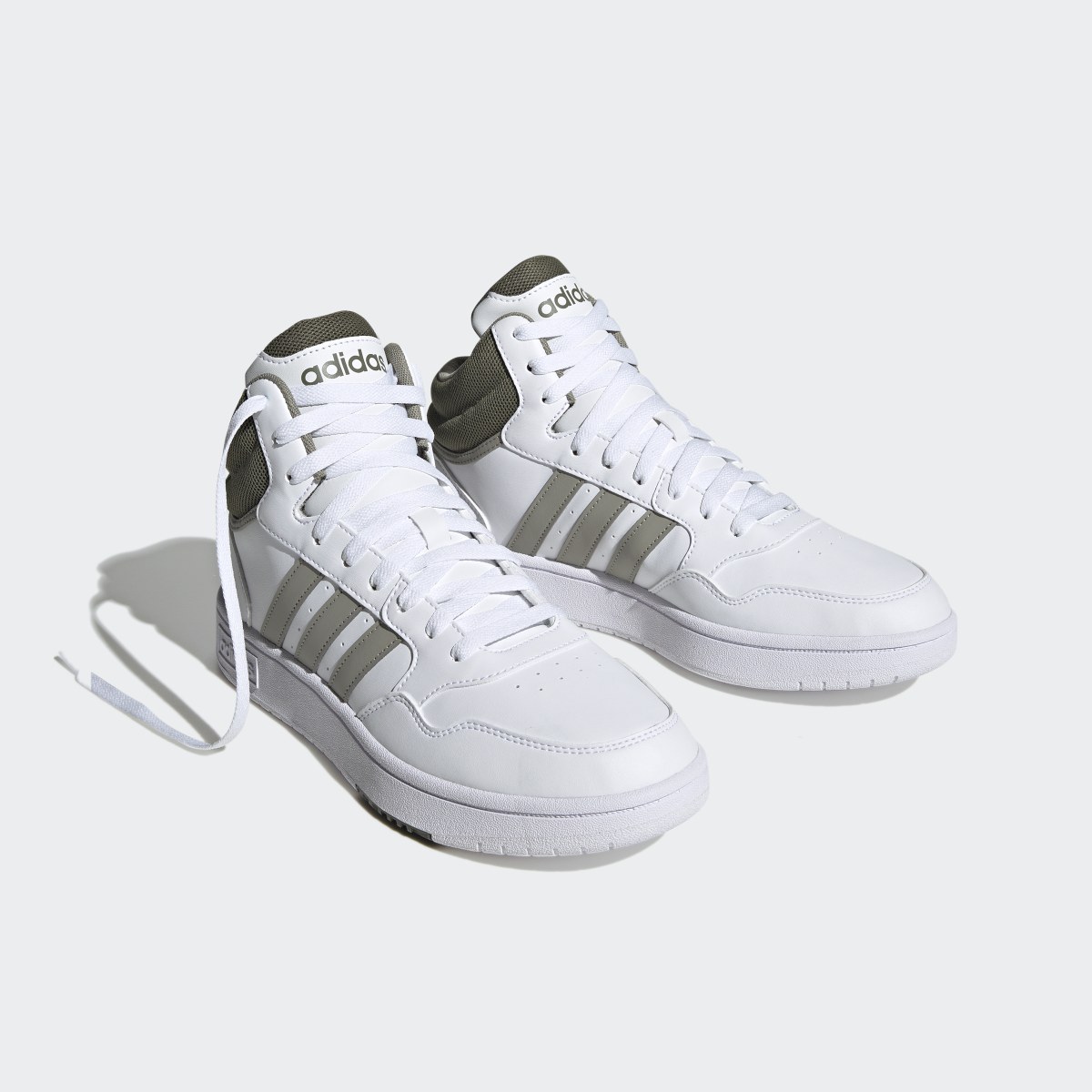 Adidas Hoops 3.0 Mid Lifestyle Basketball Classic Vintage Shoes. 5