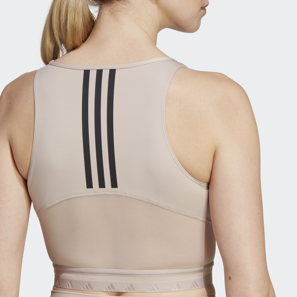 Adidas AEROREADY Hyperglam Crop Tank Top. 7