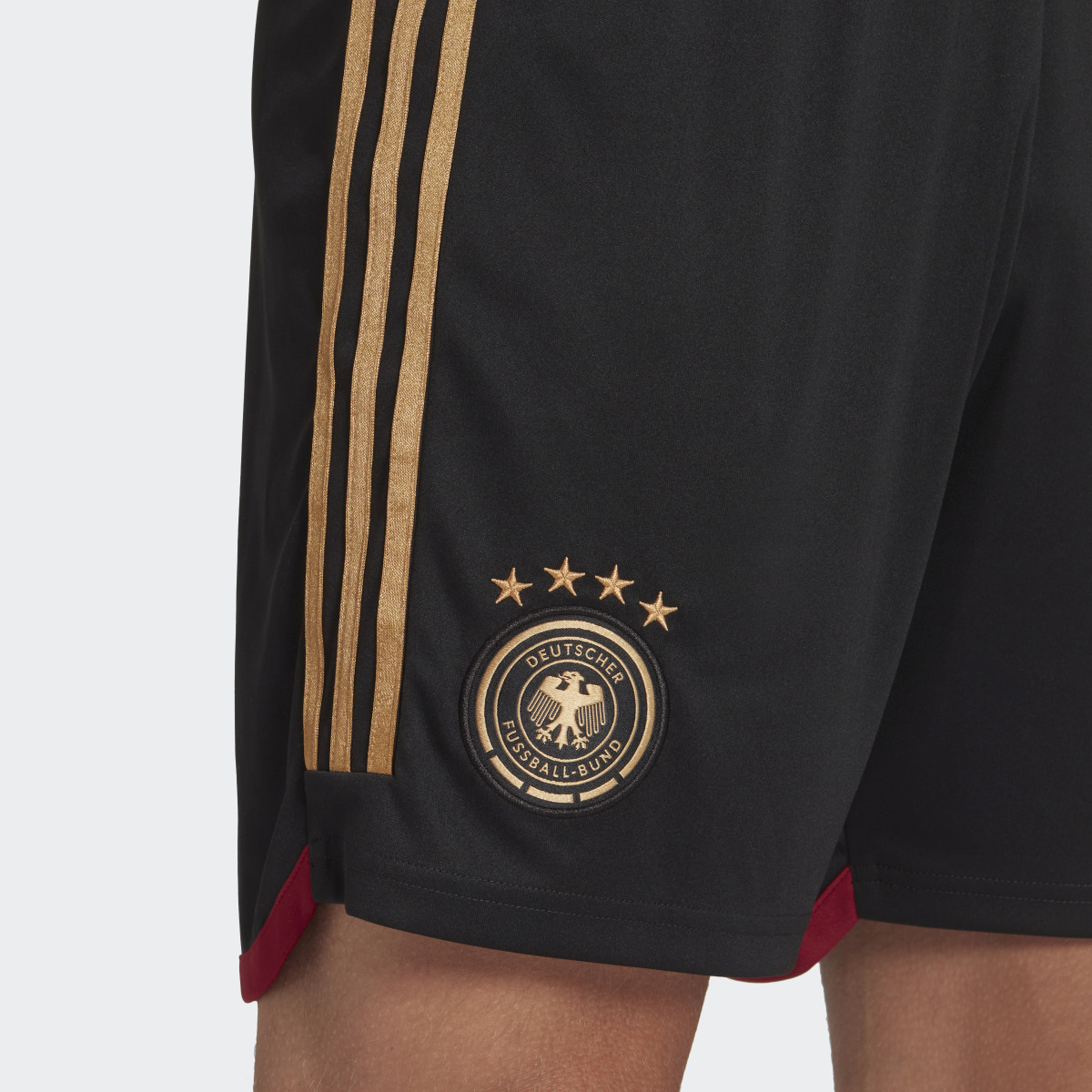 Adidas Germany 22 Away Shorts. 5