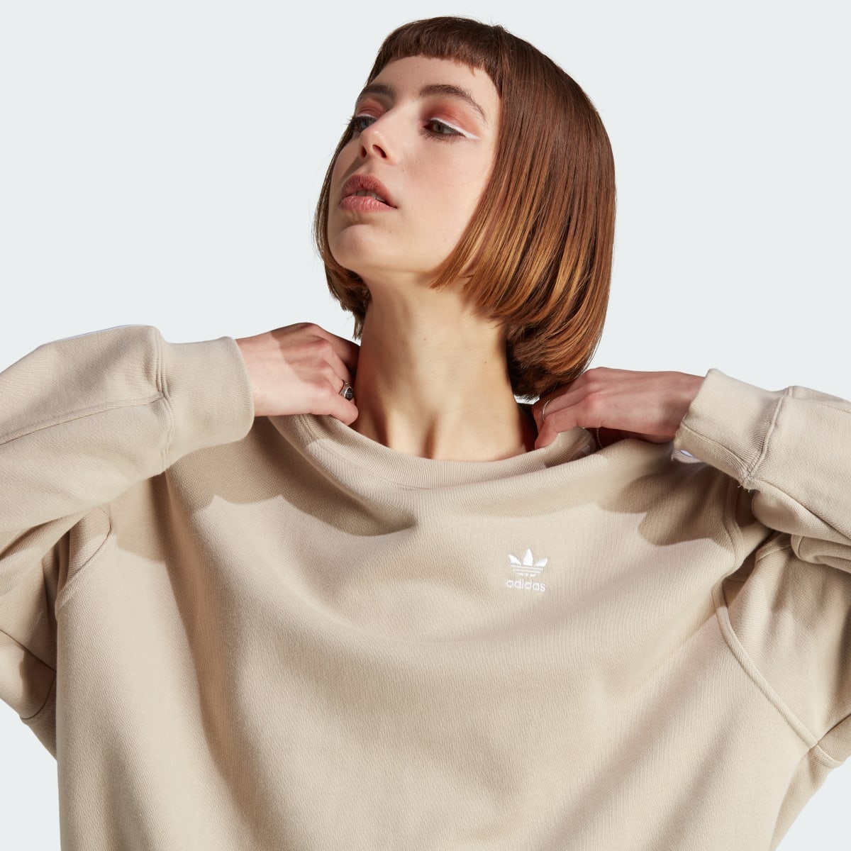Adidas Sweatshirt Oversize Adicolor Classics. 6