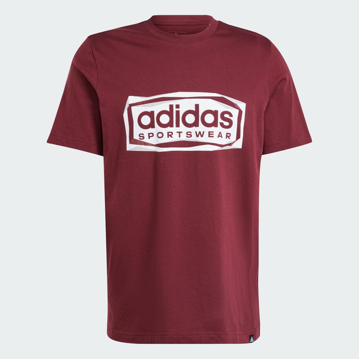 Adidas Playera Gráfica Folded Sportswear. 5