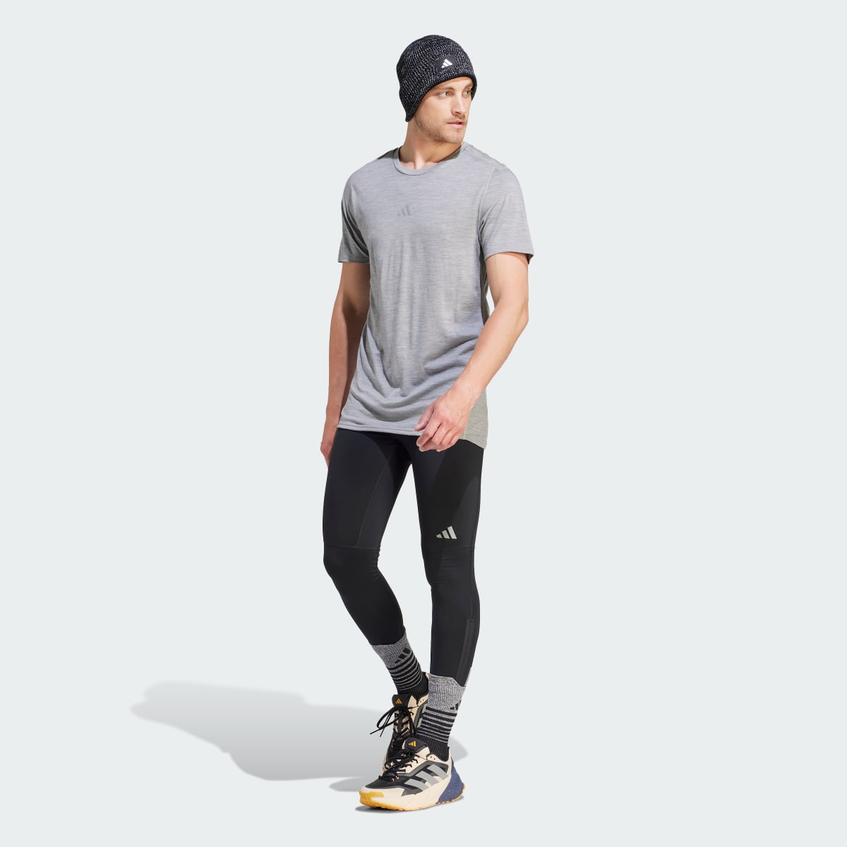 Adidas Ultimate Running Conquer the Elements AEROREADY Warming Leggings. 5