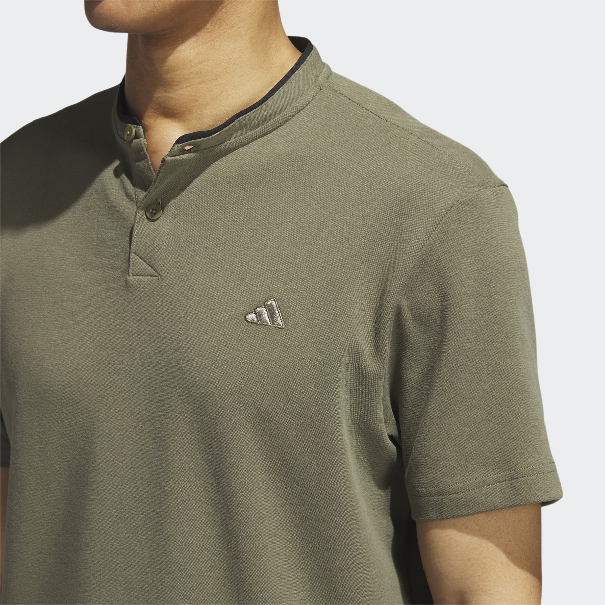 Adidas Go-To Henley Polo Shirt. 7