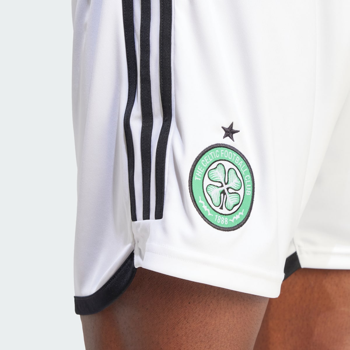 Adidas Calções Principais 23/24 do Celtic FC. 6