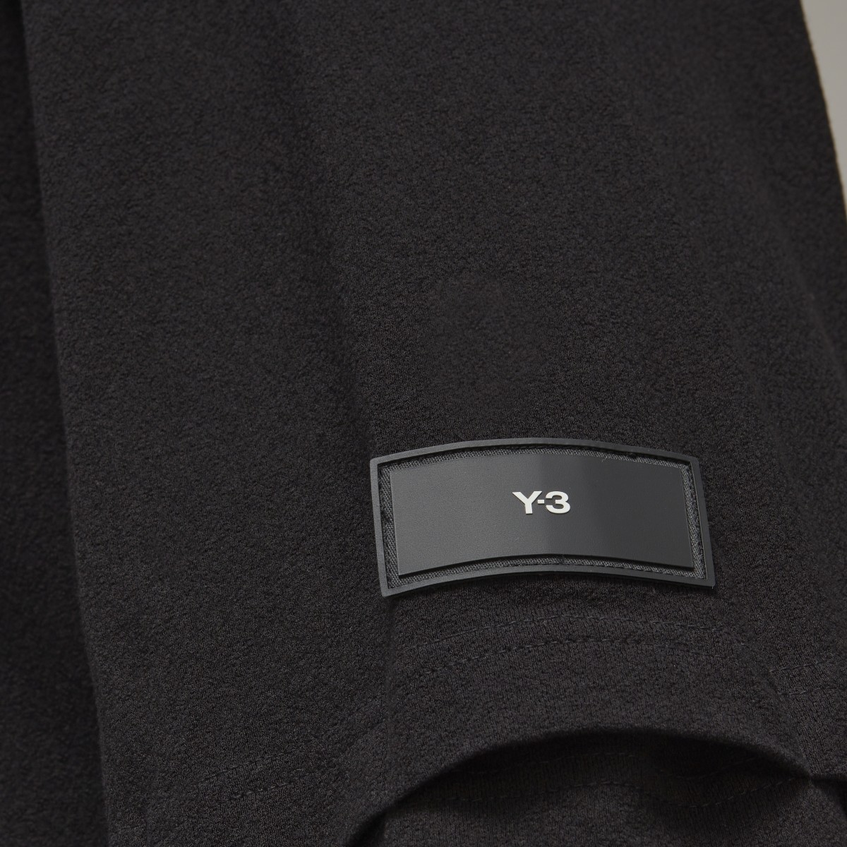 Adidas Y-3 Crepe Jersey Long Sleeve Tee. 6