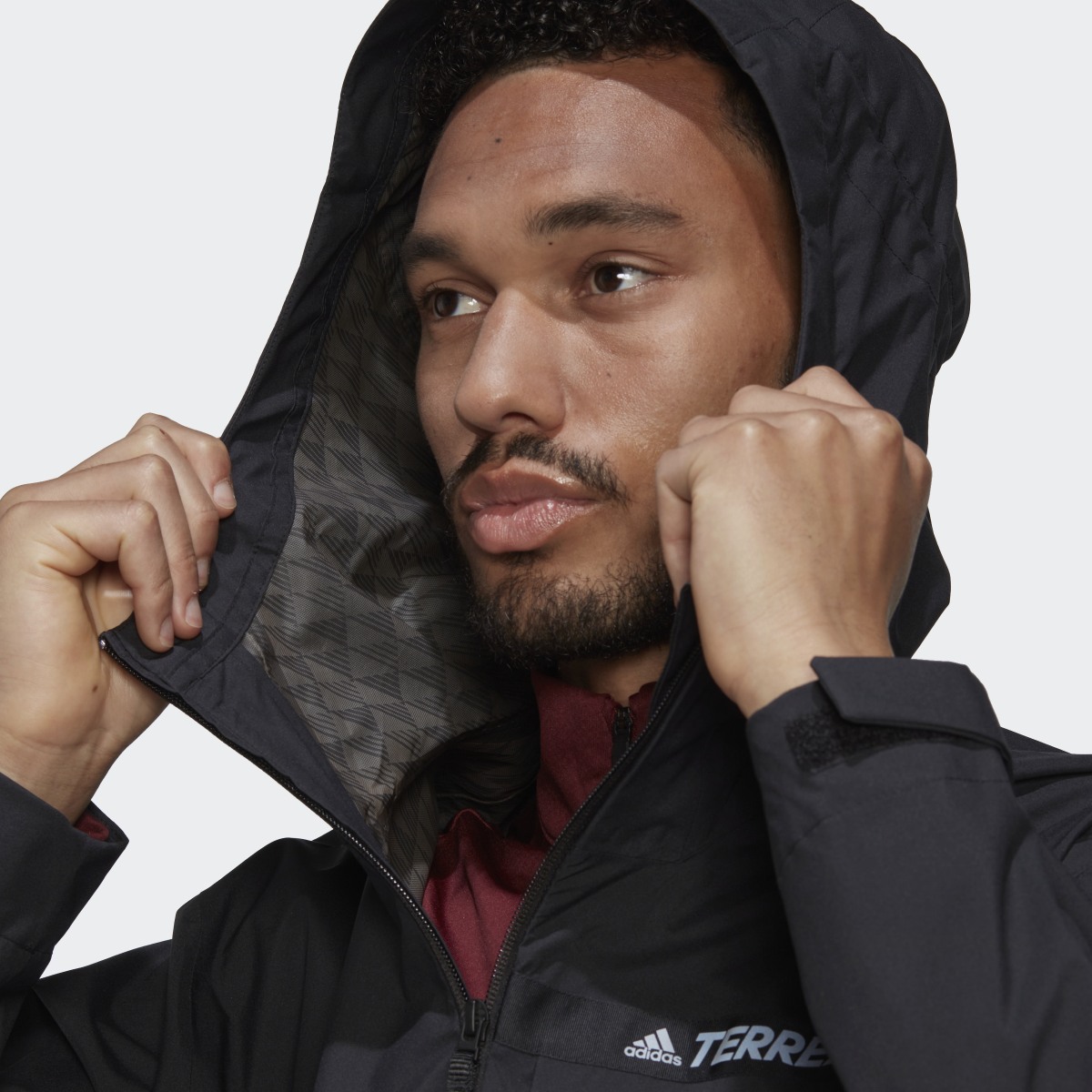 Adidas Chaqueta impermeable Terrex Multi RAIN.RDY 2.5-Layer. 8