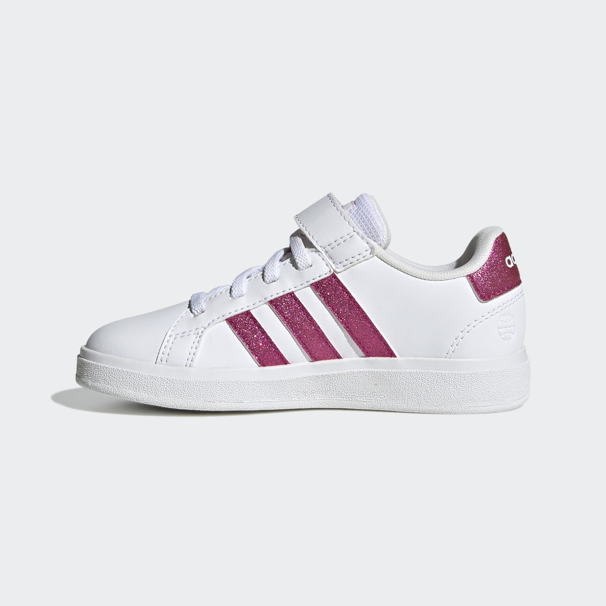 Adidas Scarpe Grand Court Elastic Lace and Top Strap. 7