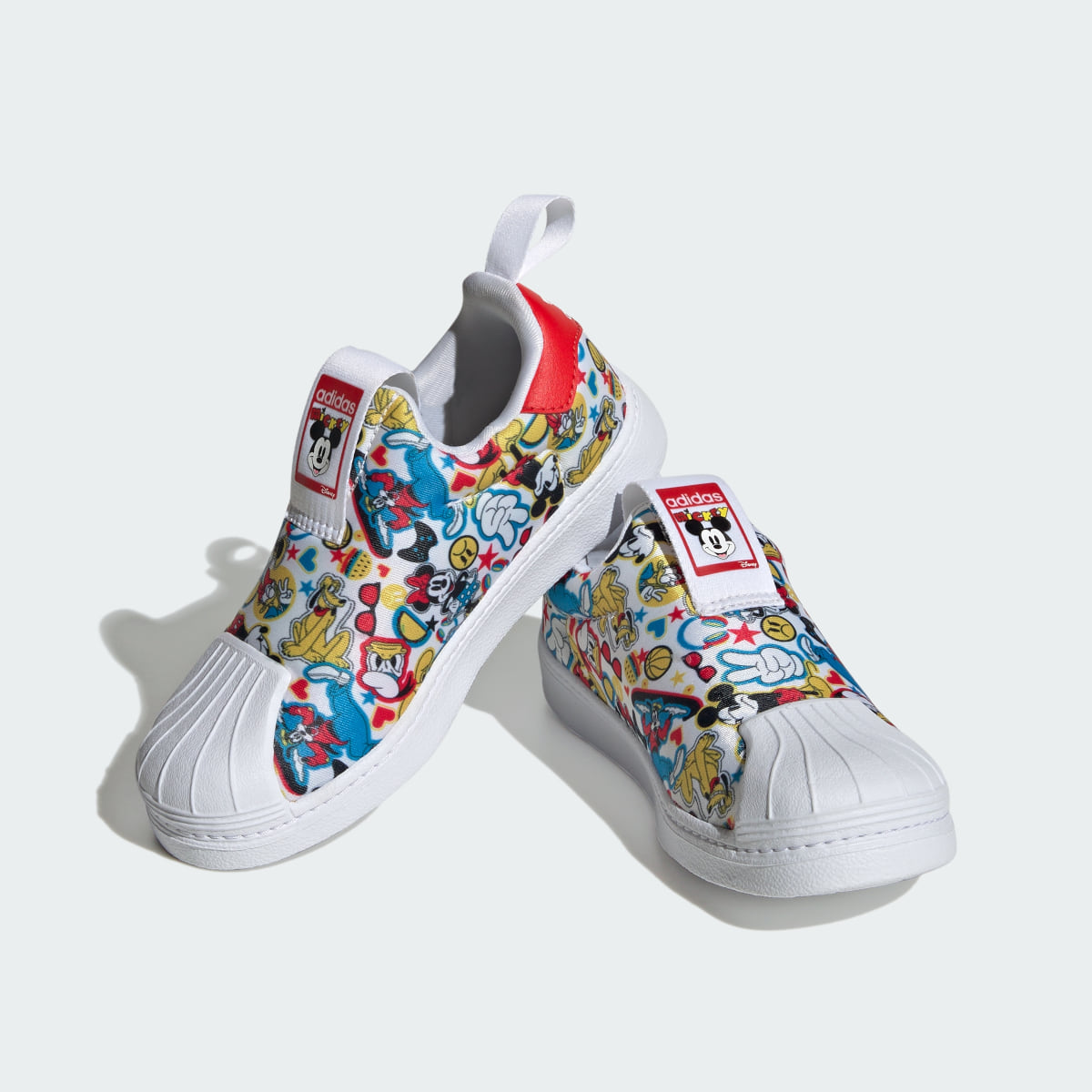 Adidas Originals x Disney Mickey Superstar 360 Kids Ayakkabı. 5