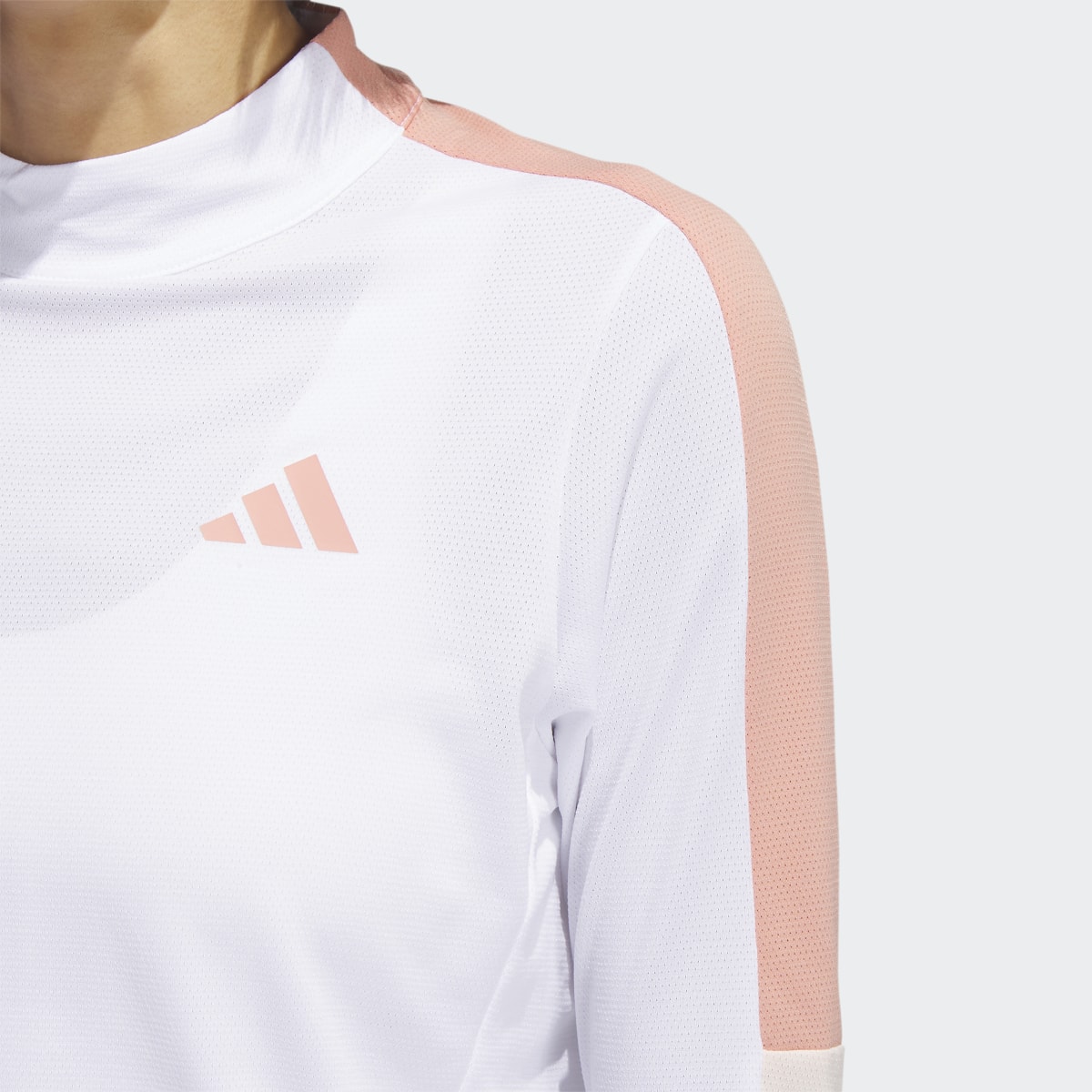 Adidas Made With Nature Mock Neck Long-Sleeve Top. 7