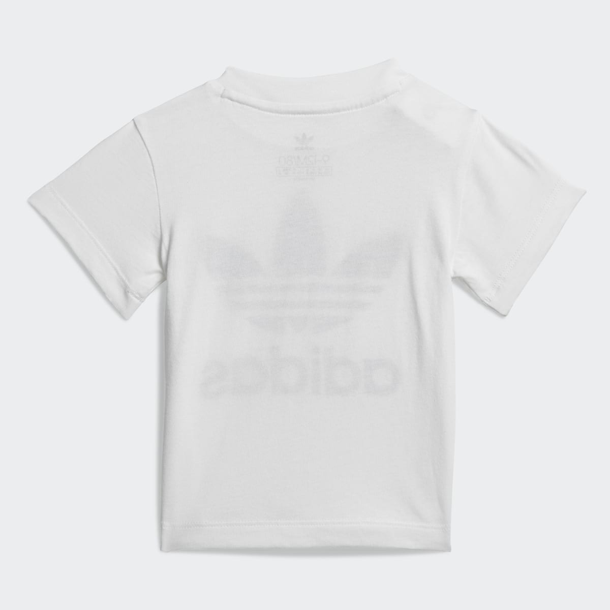 Adidas Trefoil Shorts und T-Shirt Set. 4