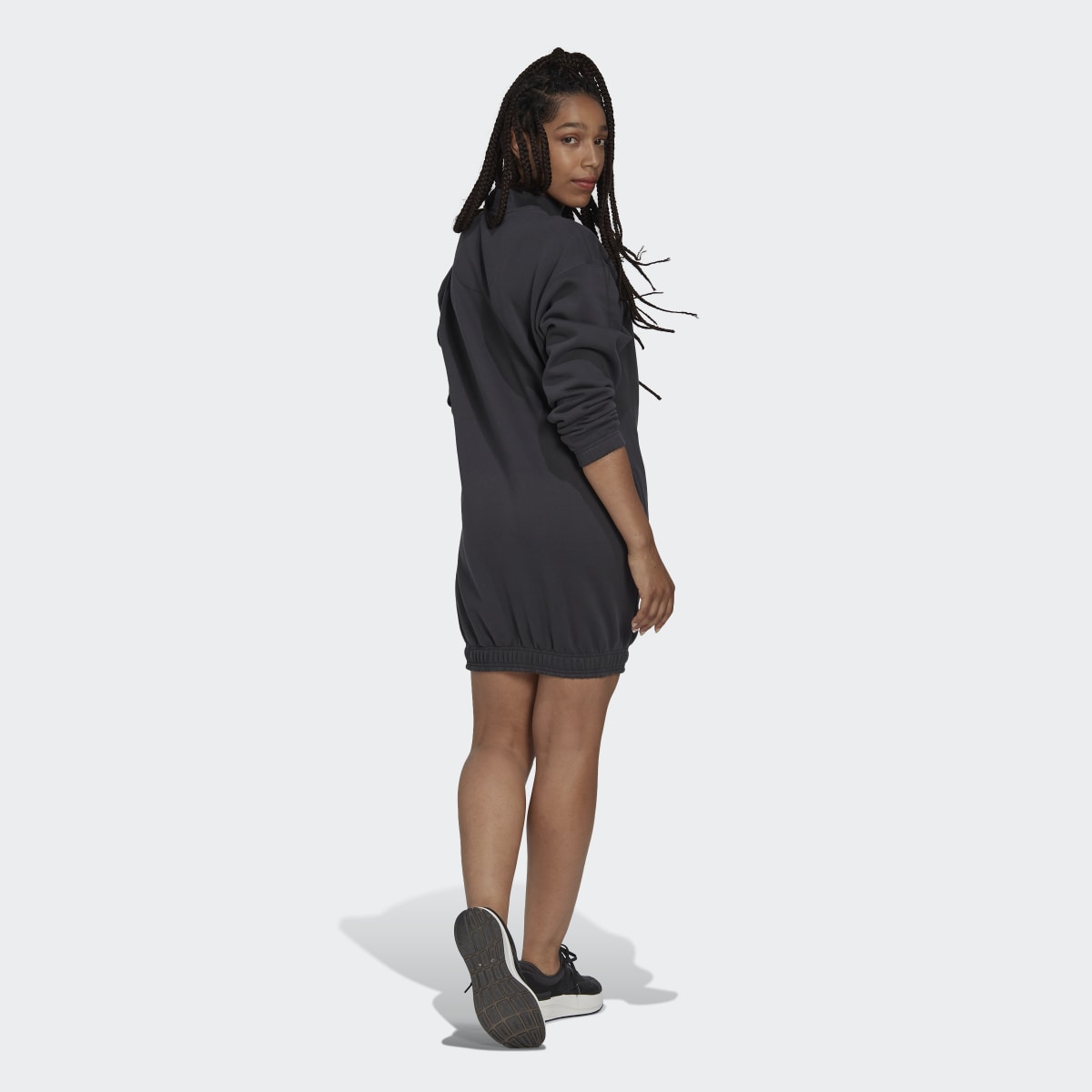 Adidas Half-Zip Sweater Dress. 4