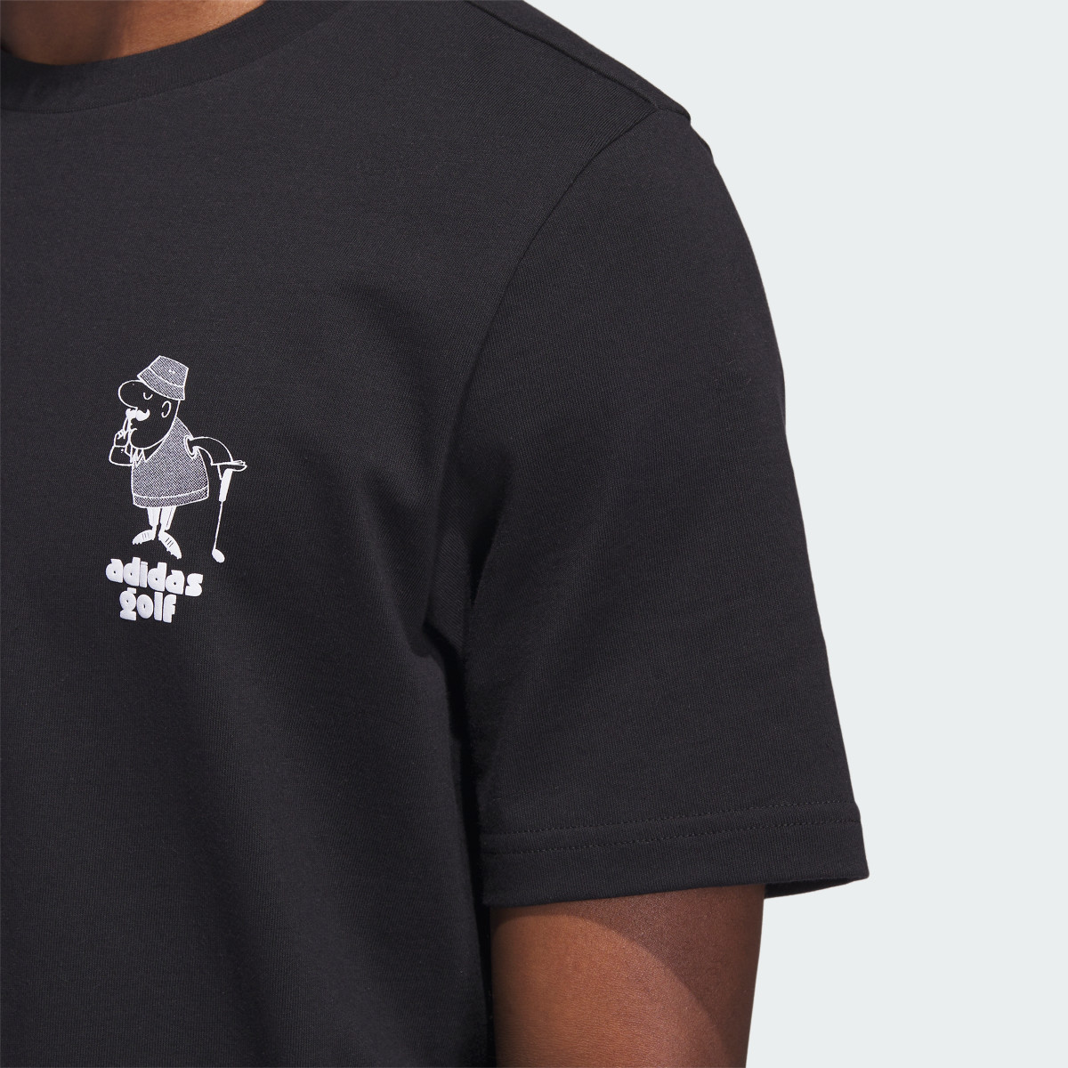 Adidas T-shirt da golf Character. 6