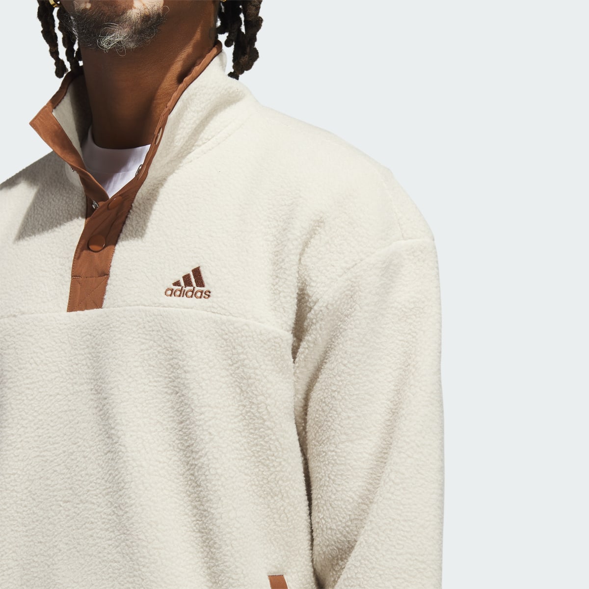 Adidas Polar Fleece Pullover. 6