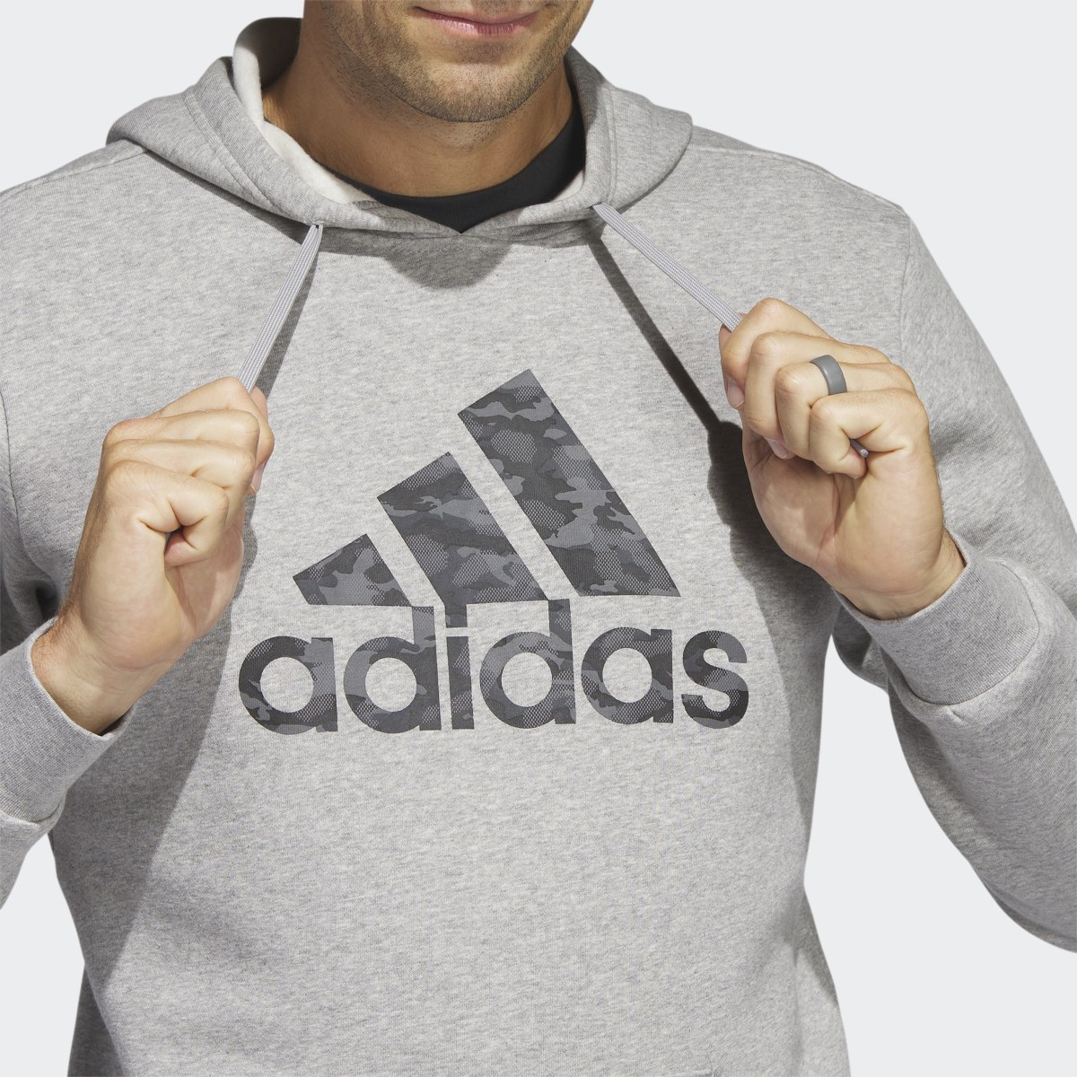 Adidas Sportswear Camo Hoodie. 6