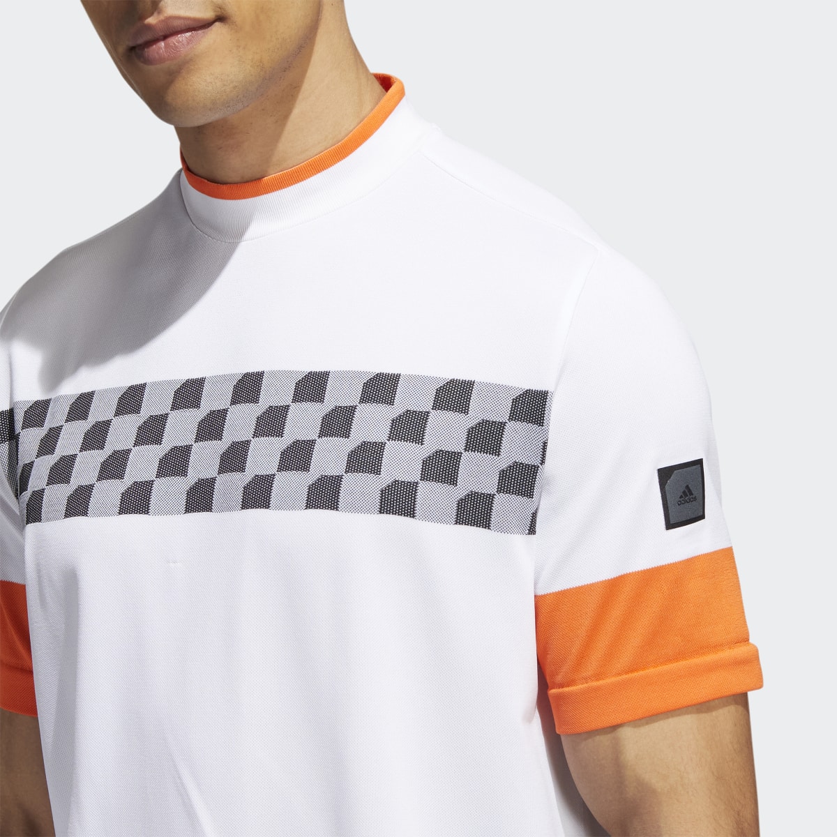 Adidas Adicross Checkered Polo. 8