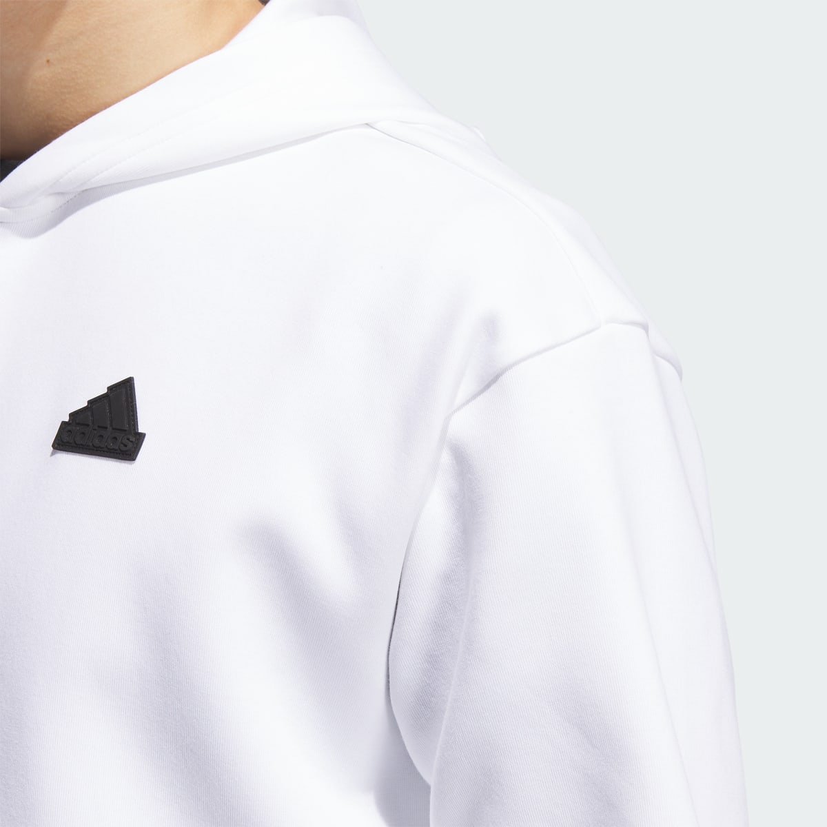 Adidas Future Icons Badge of Sport Full-Zip Kapüşonlu Üst. 5