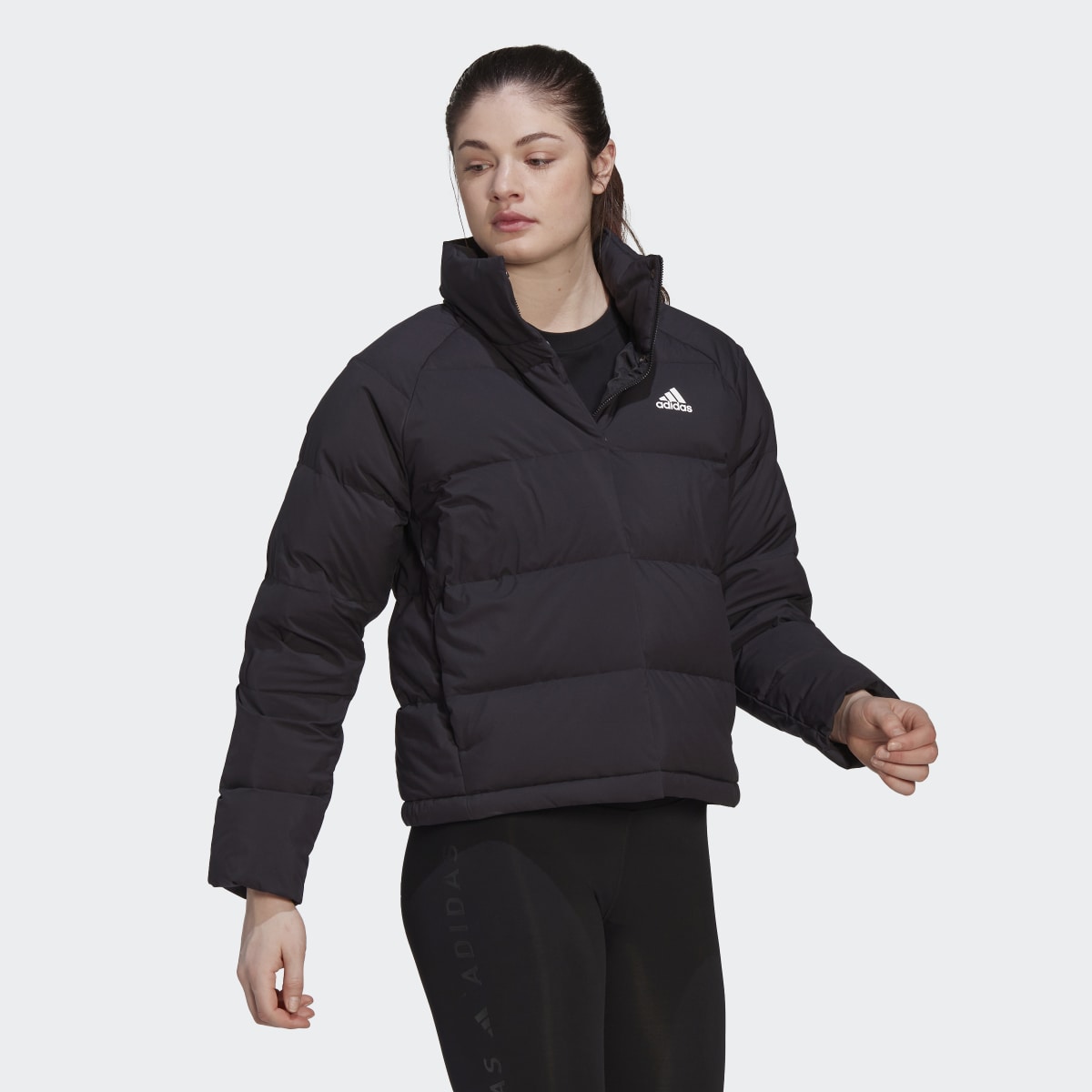 Adidas Helionic Relaxed Daunenjacke. 5