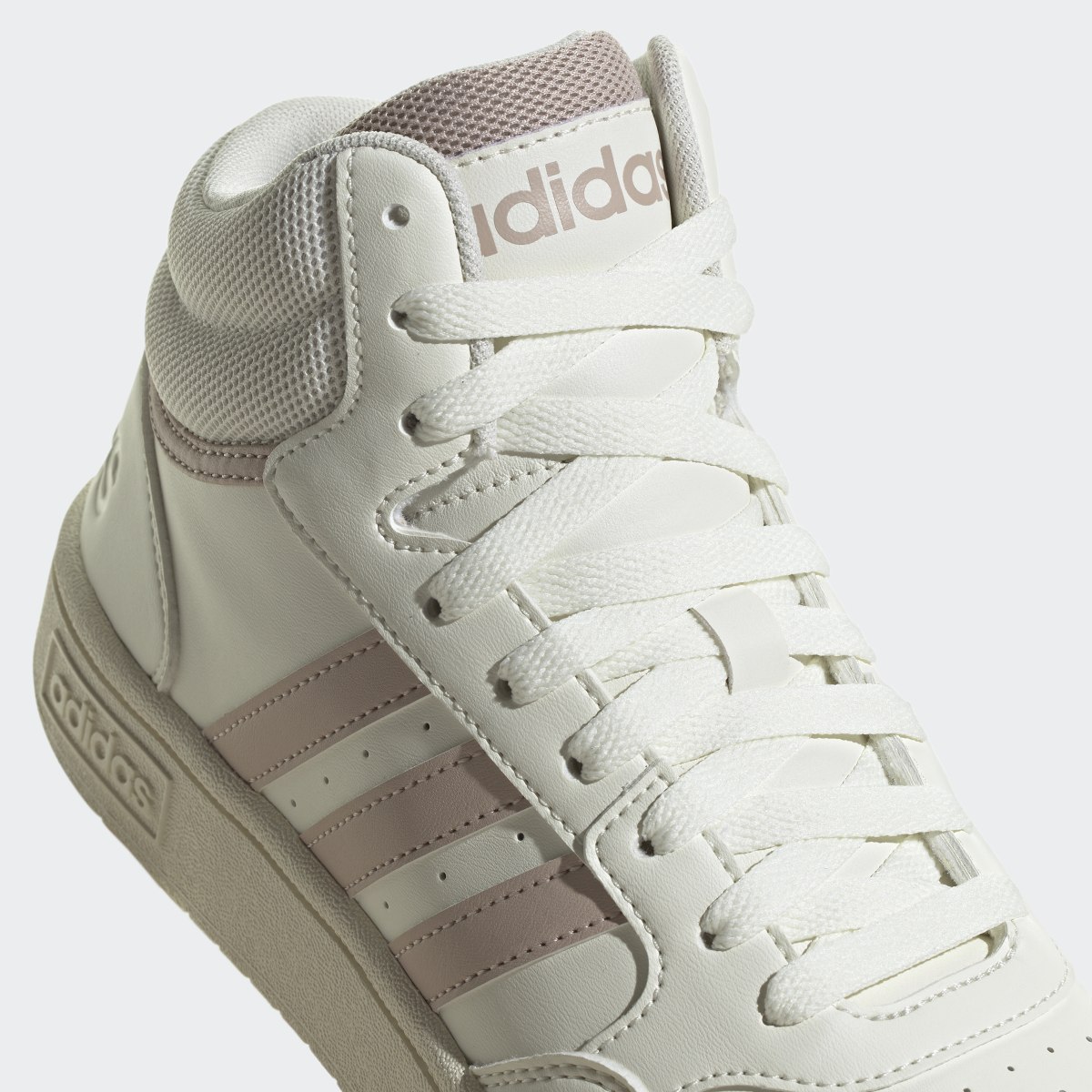 Adidas Hoops 3.0 Mid Classic Shoes. 10