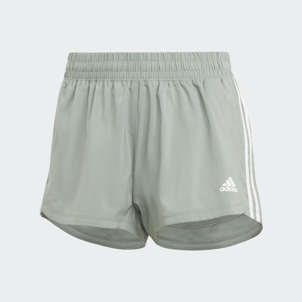 Adidas Shorts Pacer 3 Franjas Tejidos. 4